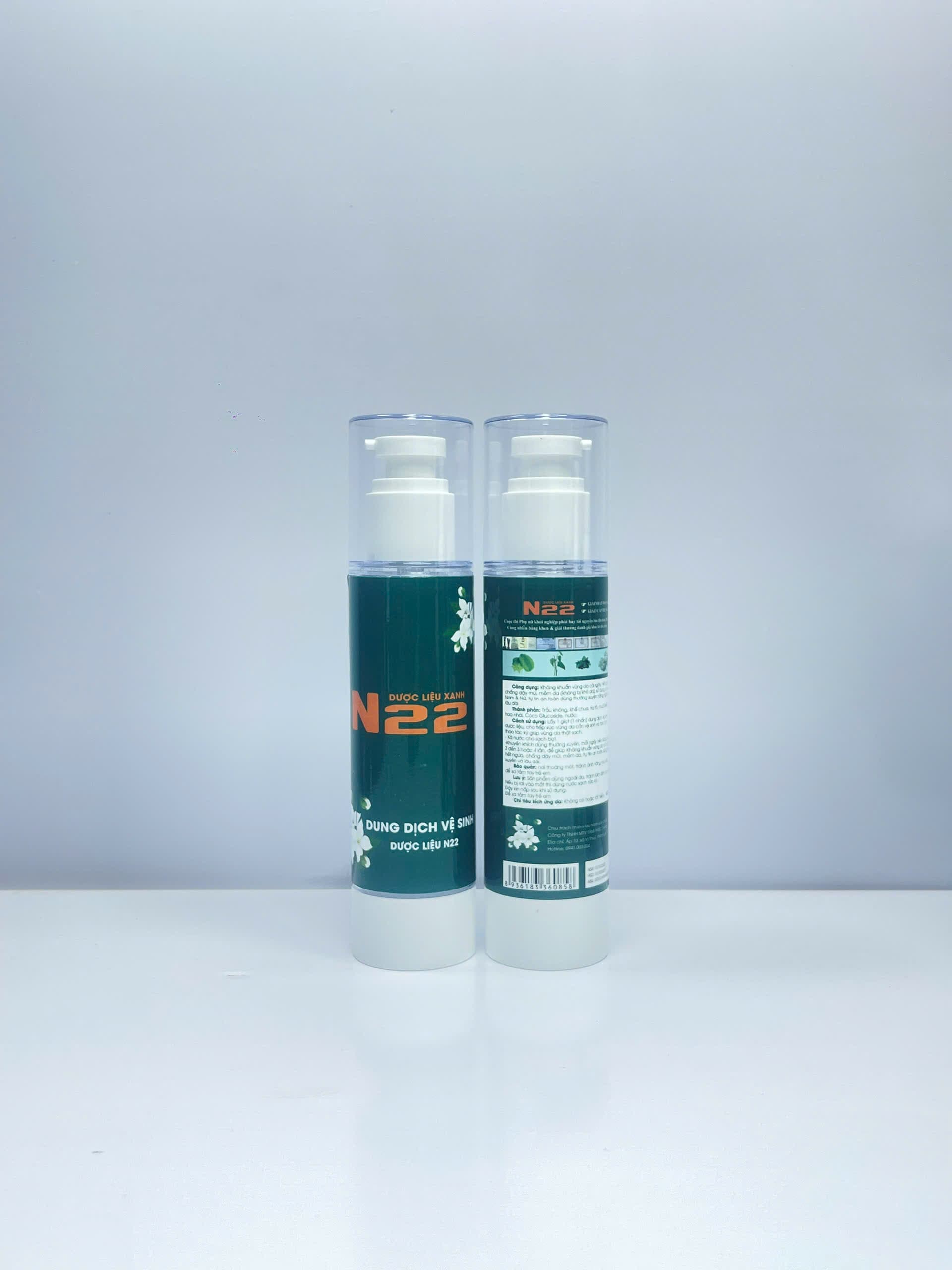 DUNG DỊCH VỆ SINH DƯỢC LIỆU N22 ( Dùng cho Nam & Nữ) - 100g